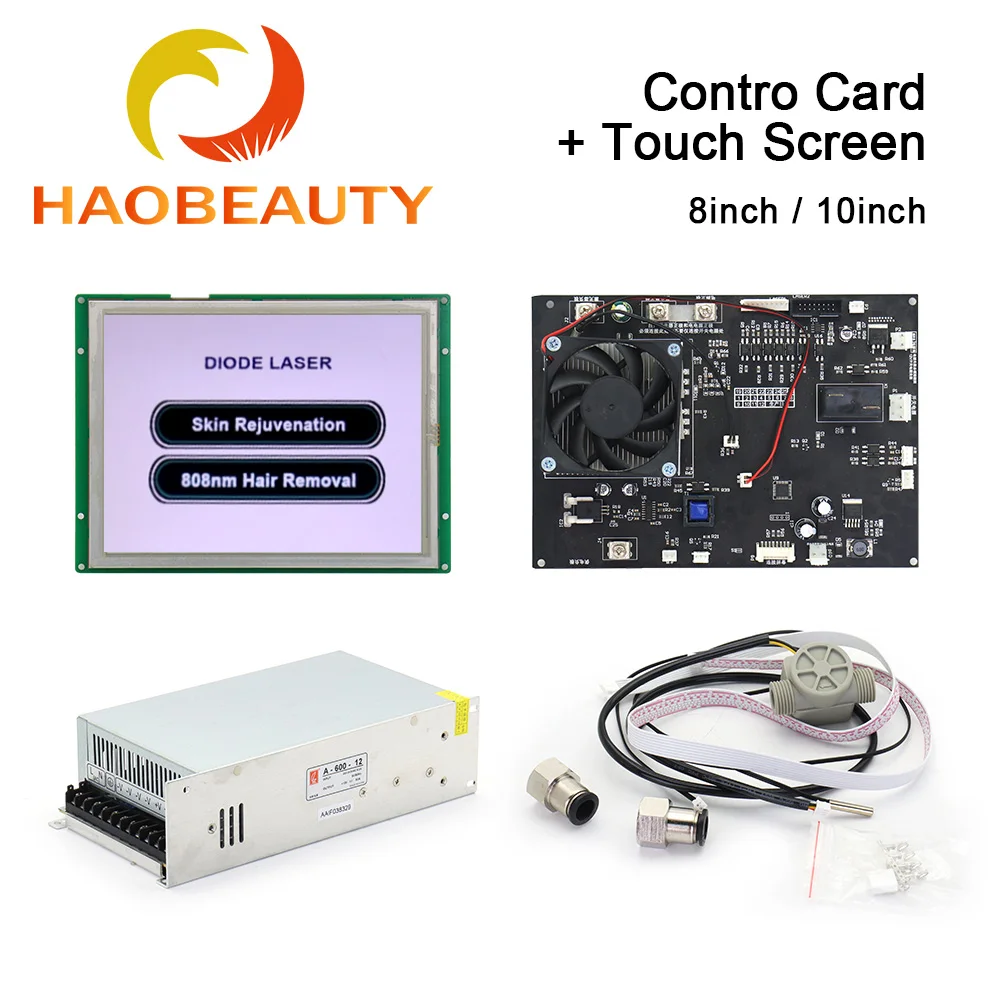 Haobeauty Beauty laser 808nm semiconductor module control system controller+power switch+touch screen