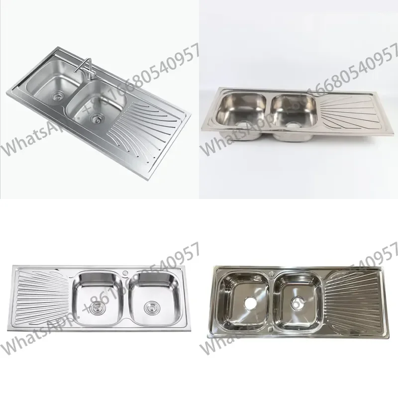 SAIL Nano Enhanced Brushed Polished Dual Finish Commercial Grade Thickened Stainless Steel 304/201 Undermount Sink Custom