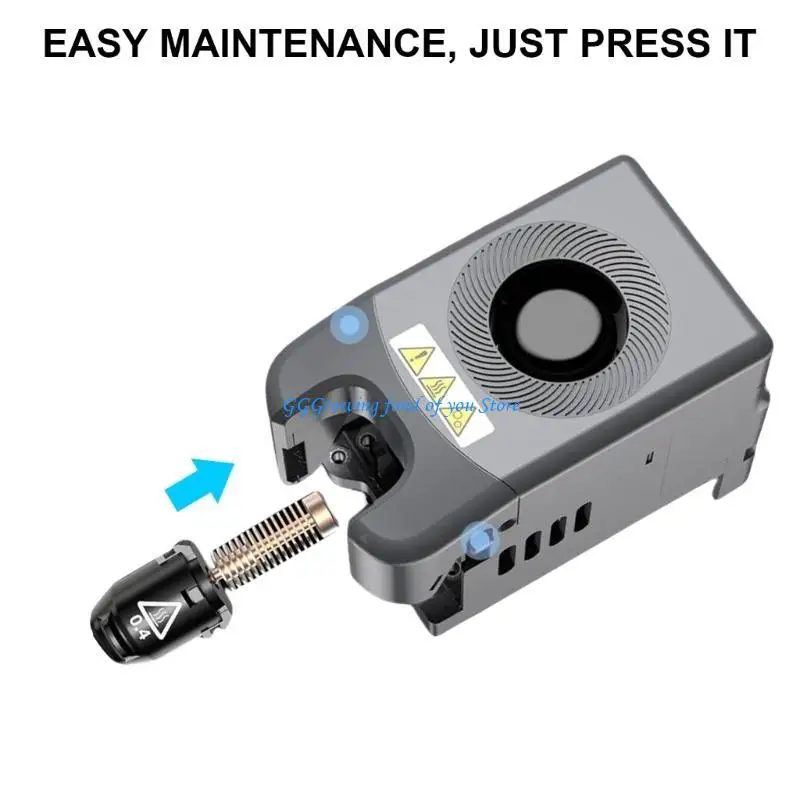 

H9EB точная -печать сопло Заверлено 280 ℃ Высокий поток 0,25 мм 0,4 мм 0,6 мм 0,8 мм 1 шт.