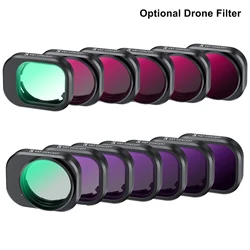 K & F Concept Filter Voor Dji Mini 4 Pro Filter Uv/Cpl/Nd4/Nd8/Nd16/Nd32/Nd64/Nd & Pl Drone Camera Filter Accessoires Met Groene Film