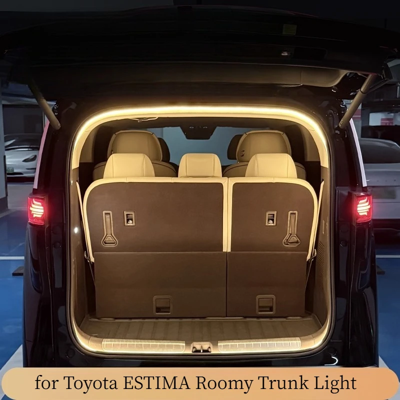 Dedicated in-Car Mod Parts for Toyota ESTIMA Roomy Trunk Light, Roomy Ambient Light, Cargo Area Light & Interior Mod Accessories
