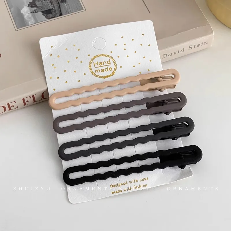 Wash face make-up clip broken hair fringe clip forehead side a word clip headdress hair clip duck beak clip convenient hair clip