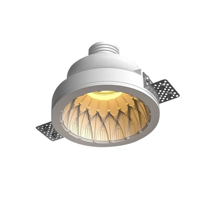 Medieval style eye protection embedded borderless downlight wabi sandy wind