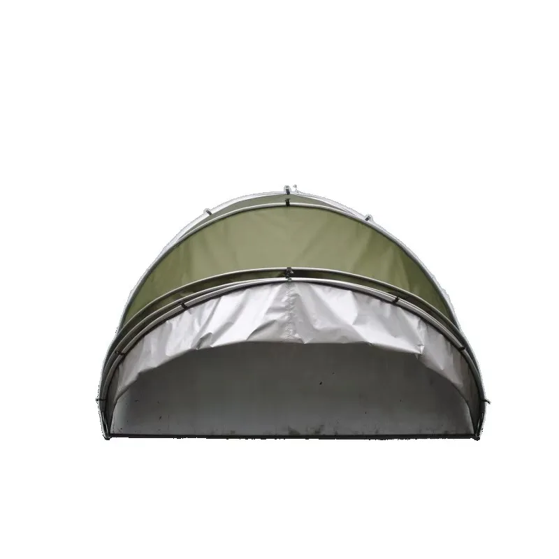 2026   Portable Outdoor Square Single-Layer Multifunctional Polyester Rainproof Tent Dust-Proof Canopy Bicycle Motorcycle Uti