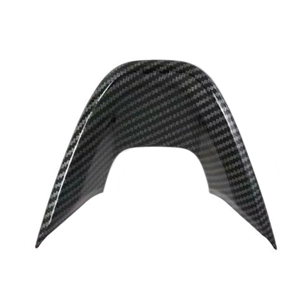 1pc Carbon Fiber Car Steering Wheel Bottom U Shape Cover Trim for Hyundai Venue 2019-2020