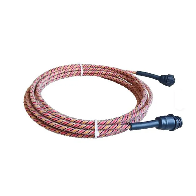 Acids Alkali Base Leak Detection Sensing Cable 4-Wire Positioning Chemical/Water Leakage Detection 500m Range App Alarm
