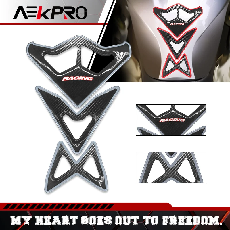 Motocicleta Motor Fuel Tank Sticker, 3D Oil Tank Adesivos, Decalques de proteção para BMW G310R, 310GS, G310RR, K1600GT, K1600GTL, K1600B