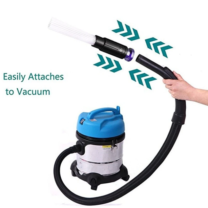 Universal Vacuum Cleaner Parts Dust Cleaner Straw Tubes Dirt Remover Suction Brush for Air Vents Keyboards