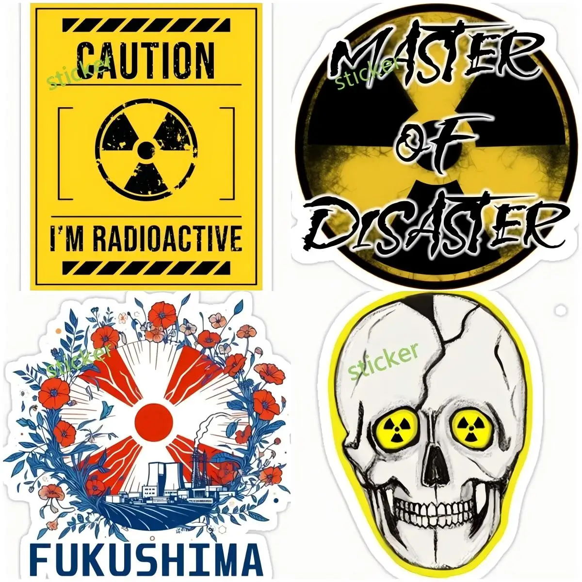 

Biohazard Decal Car-Sticker and Decals Cover Scratches Bumper Window Laptop Bodywork Vinyl Bodywork Windshield Suv Decoration