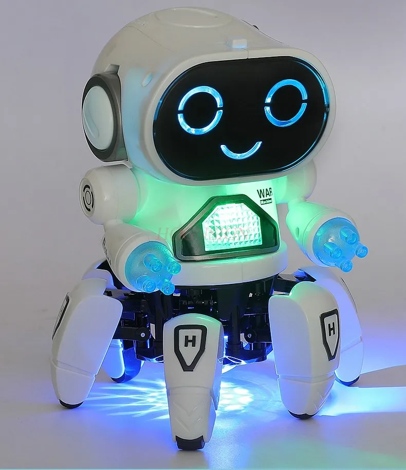 Robots eléctricos inteligentes que pueden cantar y bailar para niños de 0 a 3 años, muestran juguetes de baile para niños y niñas