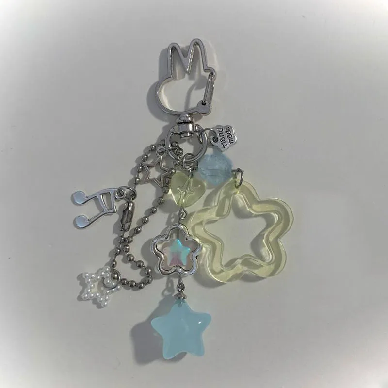 silly bunny keychains handmade y2k Aesthetic Jewelry