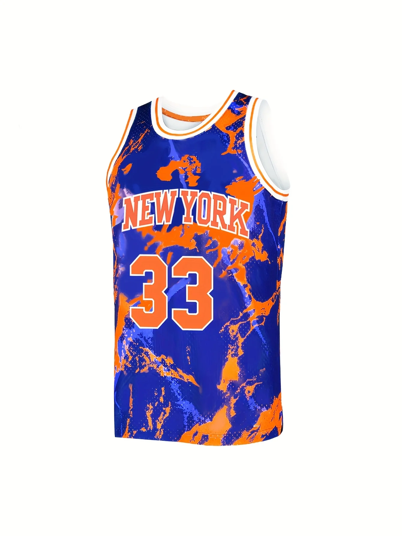 

Мужские и женские баскетбольные майки с синими граффити — легкие и без рукавов, идеально подходящие для летних мероприятий и ношения.