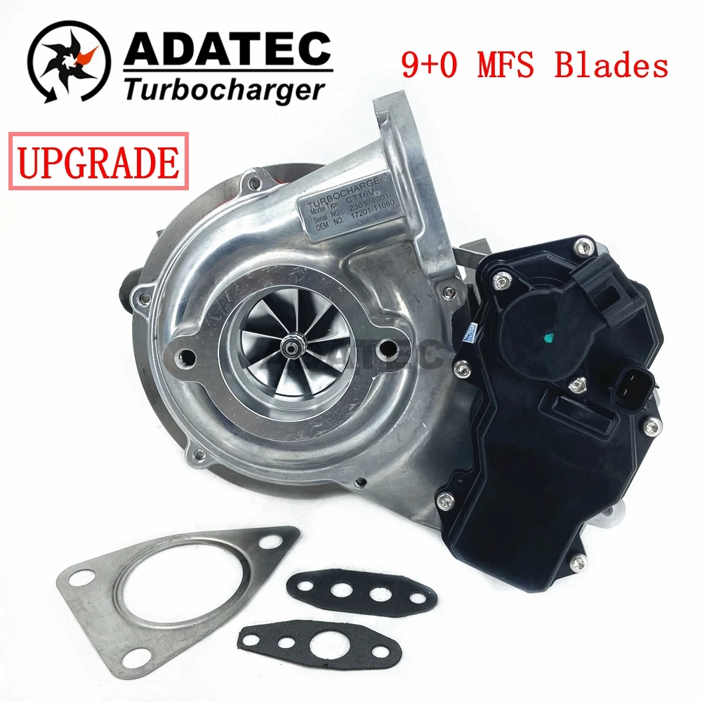 UPGRADE 17201-11080 Turbocharger 1720111080 CT16V VB31 Turbine for Toyota Hilux Prado Innova Fortuner 2.8L Diesel 1GD-FTV