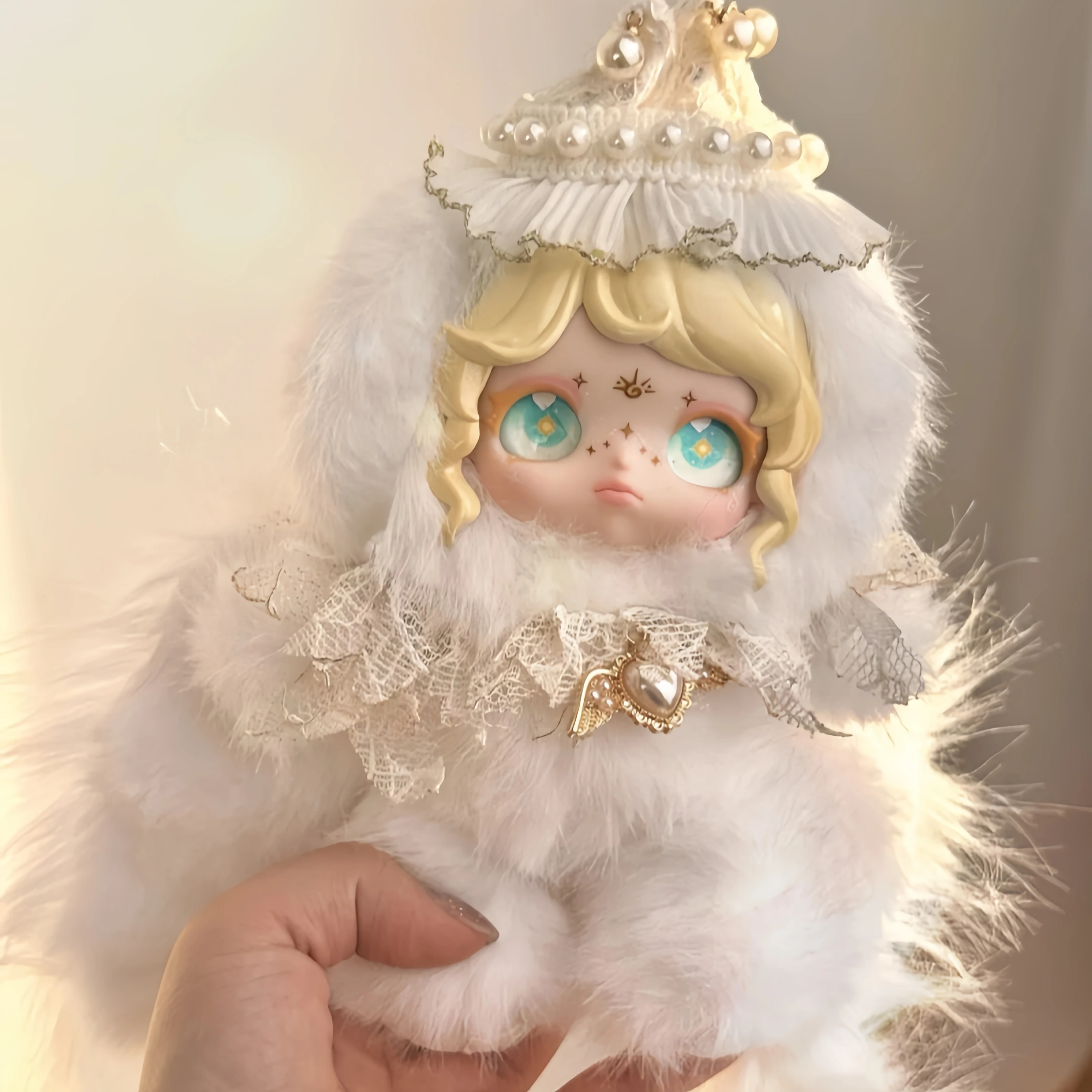 

Dumia Aria Whisper Of Snow Traces Series слепая коробка милая аниме-фигурка Aria Mystery Box Kawaii виниловая плюшевая кукла сумка-сюрприз игрушки