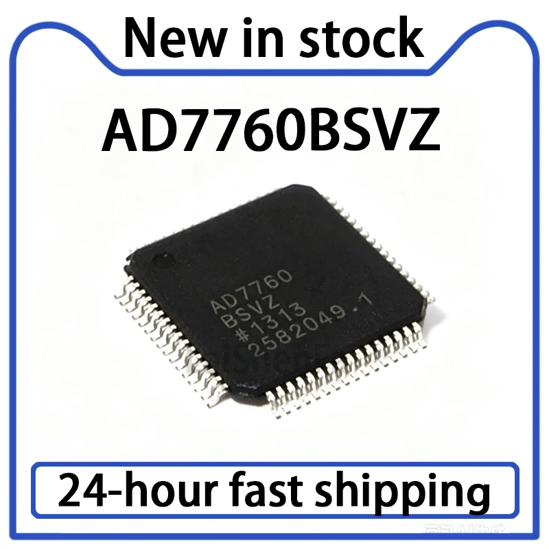 2PCS AD7760BSVZ AD7760BSV Package TQFP-64 New Analog-to-digital Converter IC Chip Spot