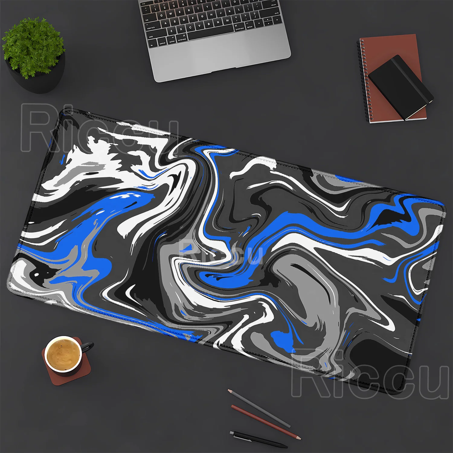 Strata Liquid 900x400mm Mouse Pad Computer Laptop Anime Keyboard XXL Large office accessories Mousepad Keyboards Gamers Desk Mat