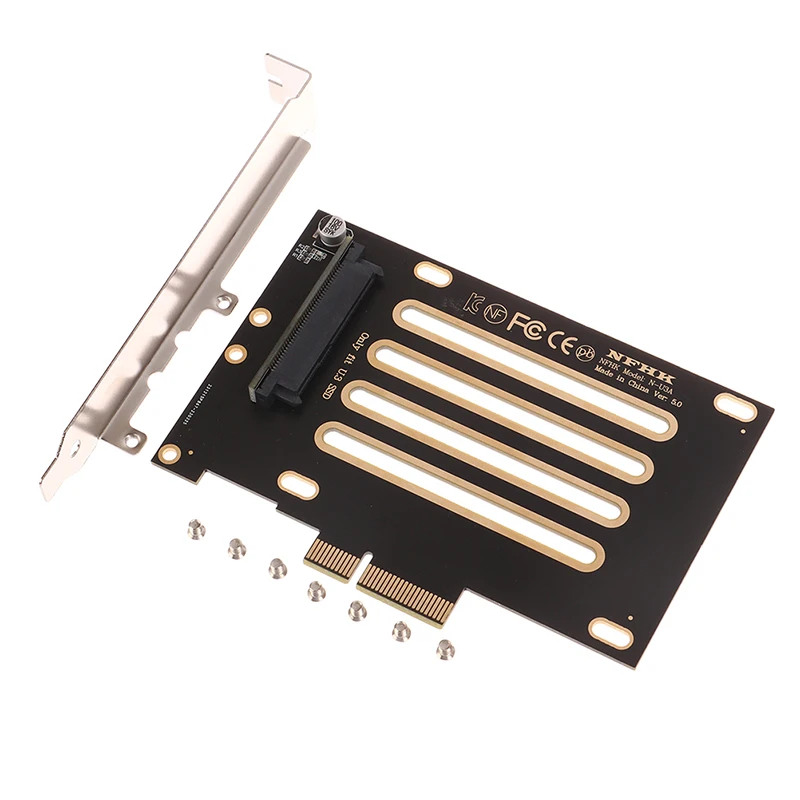 U.3 SSD U3 Kit SFF-8639 to PCI-E 4.0 X4 Lane Host Adapter For Motherboard PM1735