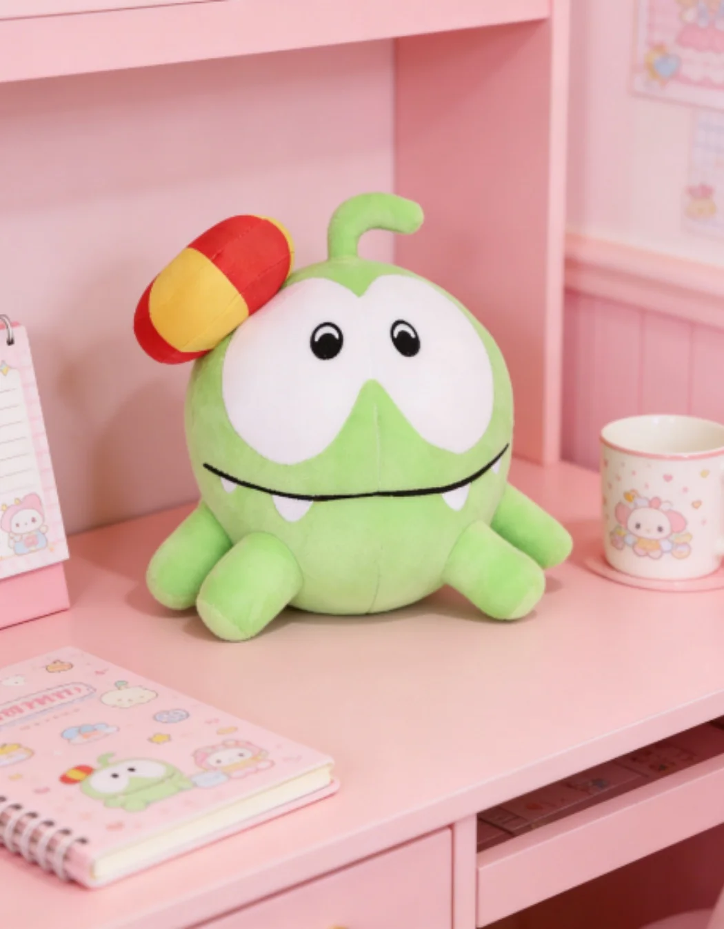 

Плюшевая кукла Ом Ном 25 см, милая аниме-игрушка, подарок на день рождения и Рождество