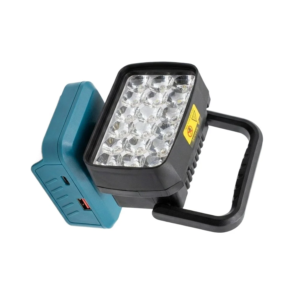 Lightweight 14x9.5x7cm For battery Case Adapter for 18V 20V DCB180 DCB200 DCB203 DCB206 USB for Power Bank For spotlight