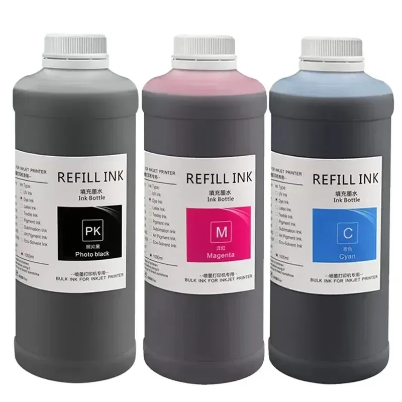 1000ML Pigment Ink Compatible for HP 70 Ink Cartridge compatible for HP Designjet Z3100 Z3200 Z5200 Z2100 Z5400 Plotter Printer