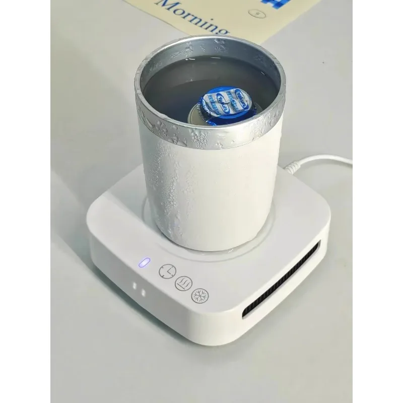 

110V voltage cooling cup rapid cooling dormitory summer constant temperature heating dual-purpose coaster