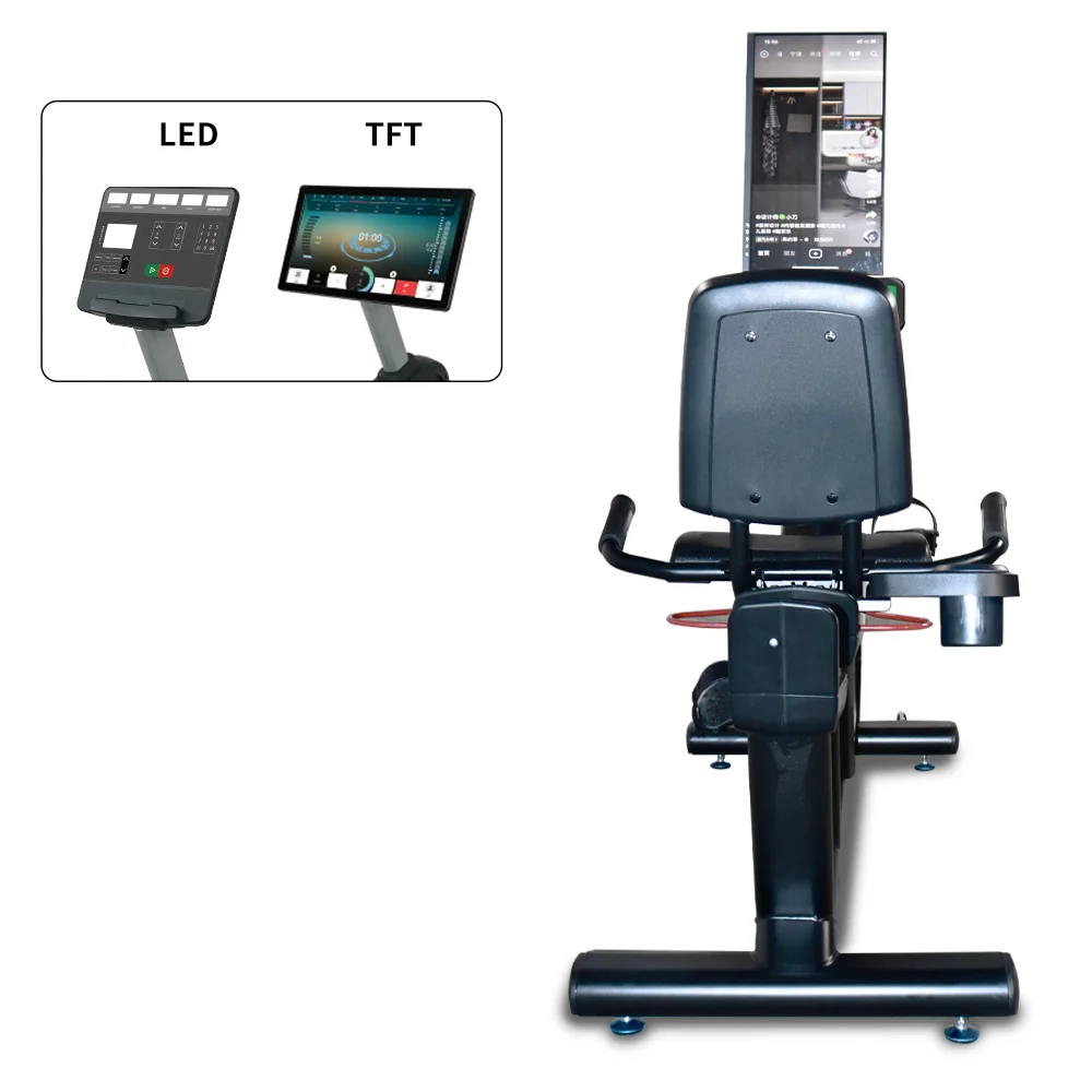 Bicicleta Estática Profesional de Spinning, Modelo de Venta Caliente, Bicicleta Reclinada Comercial Premium, Bicicleta de Fitness, Bicicleta de Ejercicio Cardiovascular