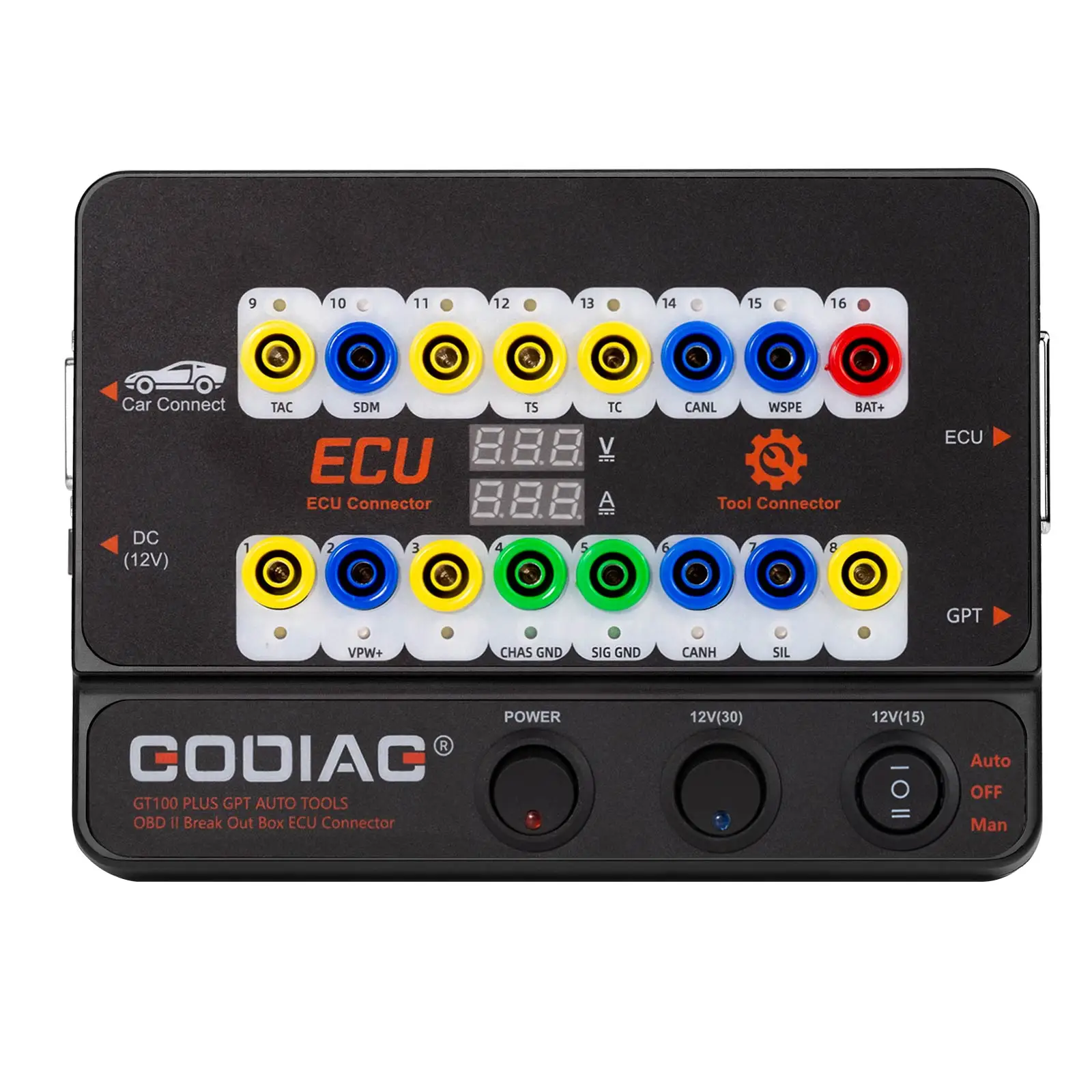GODIAG GT100 Plus GPT ENET DOIP OBD2 Breakout Box Key Programming Tool Update Version