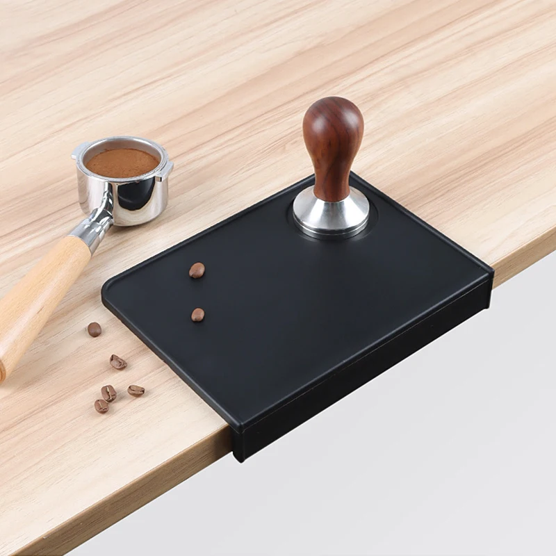 Silicone Coffee Tamper Mat Espresso Tamper Mat Antiskid Coffee Tamper Mat Coffee Press Powder Pad Tamp Mat for Barista Tools