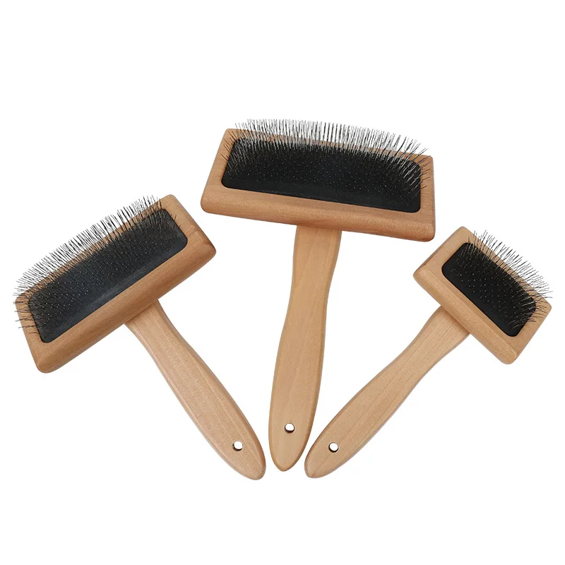 Pet Comb Dog Hair Grooming Wooden Needle Comb Dog Comb Cat Hair Removal Comb  Cat Comb  Pet Supplies