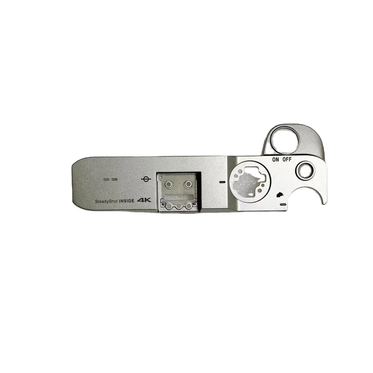 Новая оригинальная серебряная верхняя крышка для Sony ILCE-7C A7C, верхняя крышка корпуса, запасная часть для камеры