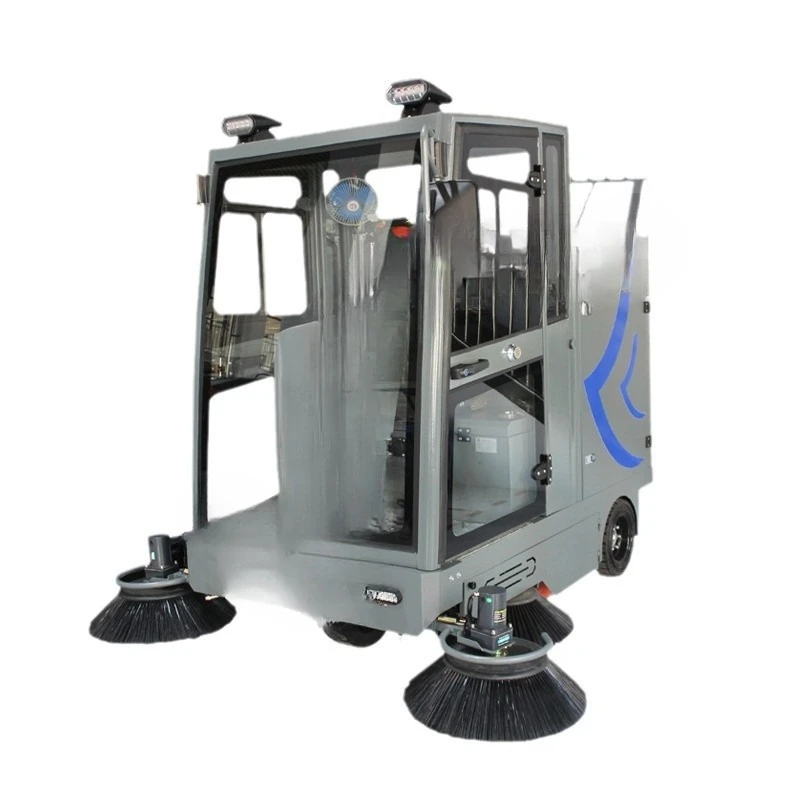 Driving sweeper, factory property sanitation electric sweeper scenic spot