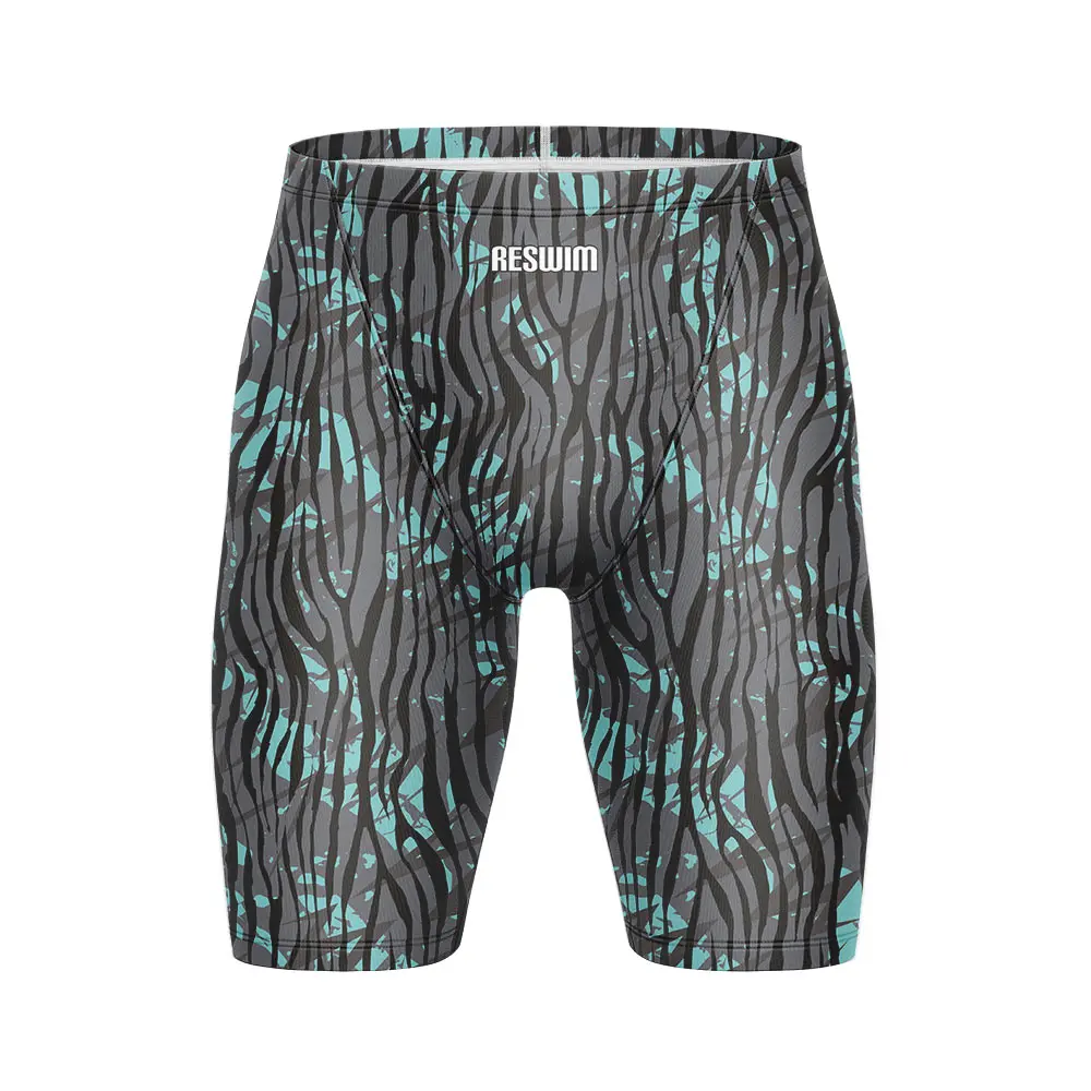 

Summer Men's Swim Jammer Swimsuit Swim Shorts Trunks Beach Tights Swimming Pants Quick Dry Sports Running Surfing Diving Shorts