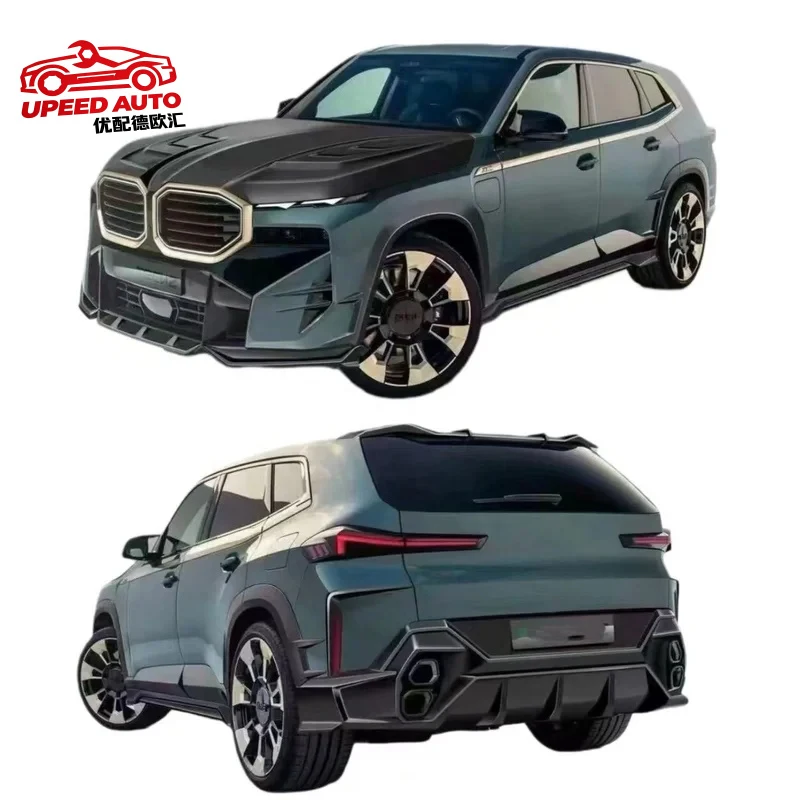 Suitable for Top-Grade BMW XM G09 PK Style Dry Carbon Fiber Wide Body Kit Auto Parts