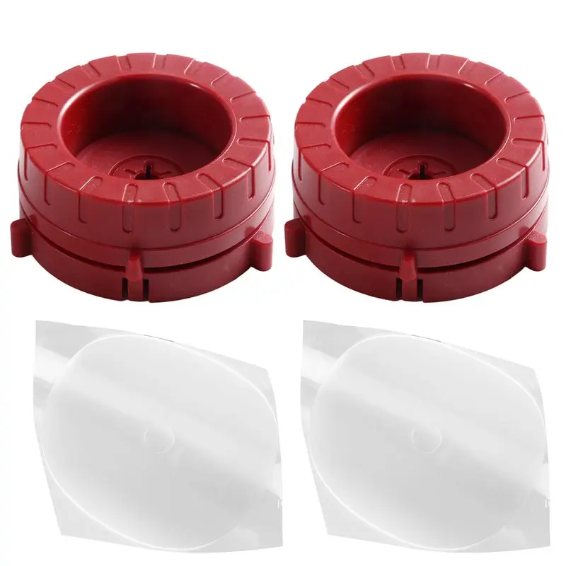 Hot Selling-For Open Reel Tape Machine Parts- For Tascam TEAC Studer Revox Nab Hub Adapter Set Including Silicone Height Adjuste