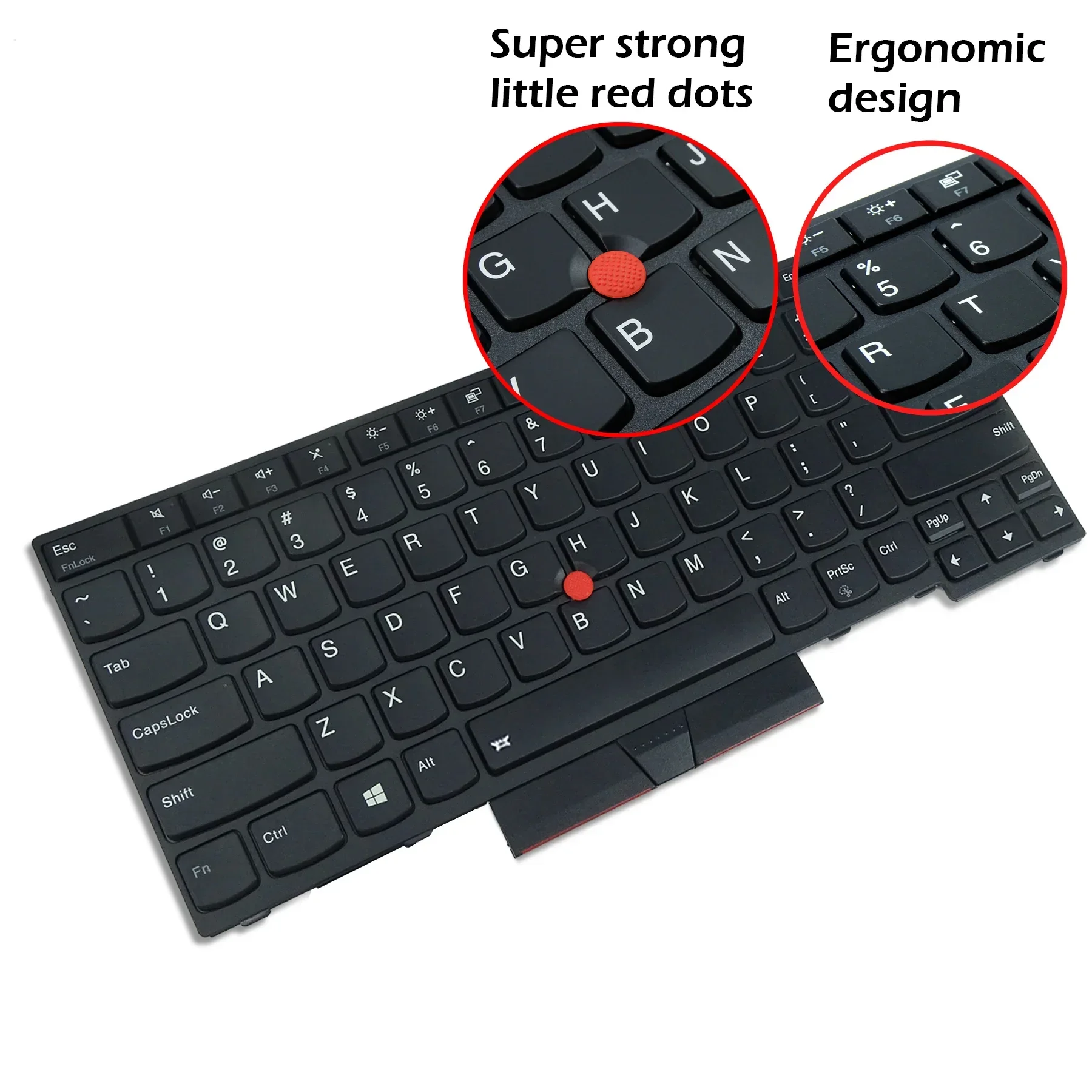 Imagem -05 - Teclado de Substituição para Laptop Lenovo Thinkpad E480 E485 E490 E495 L380 L390 L480 R480 T480s L490 T490 de it Lsp ru be bg