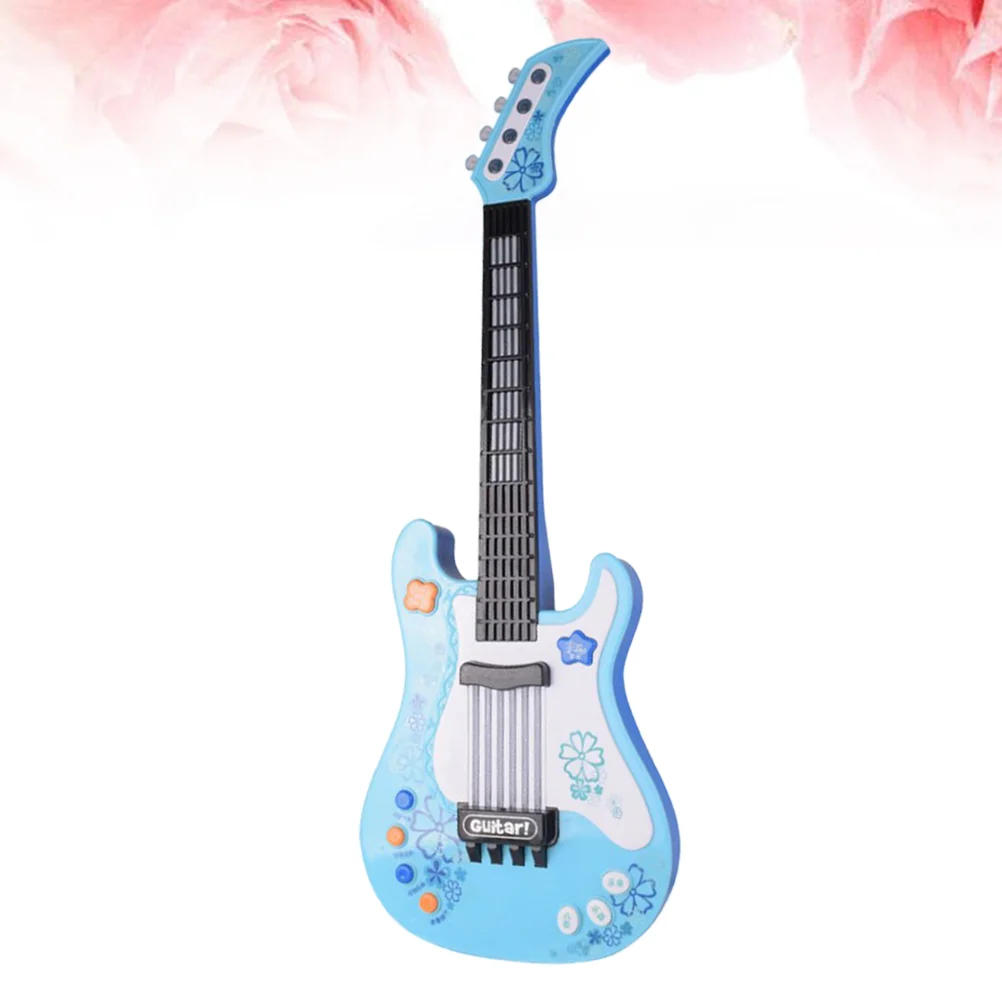 Kid Simulation Bass Player Guitar Musical Toys Kids Children's Multifunction Instruments for Toddler Childrens