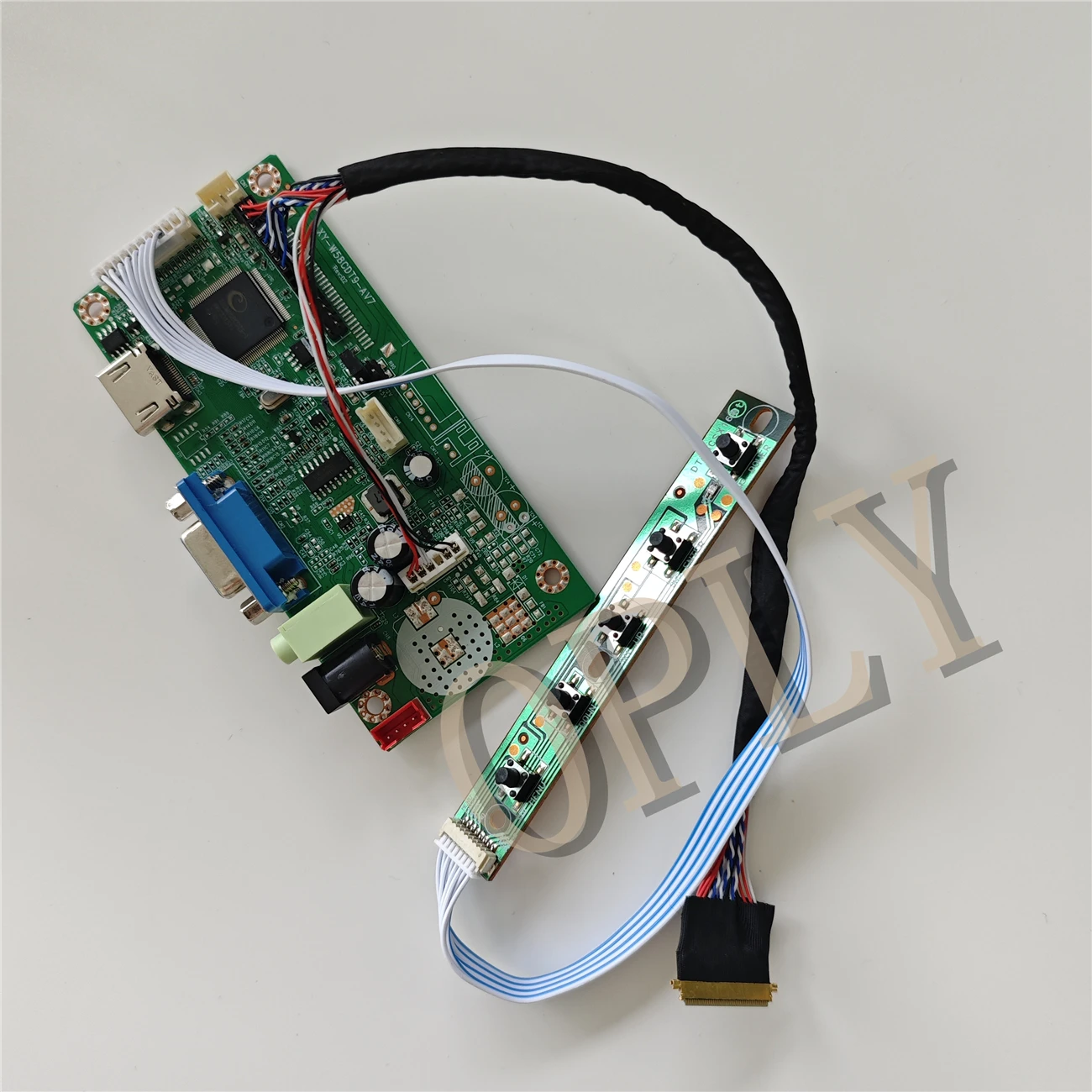 

Плата контроллера 58C для B156HW01 V0/V7/V1, 15,6-дюймовая 40-контактная светодиодная панель, экран 1920X1080, совместимая с HDMI плата драйвера VGA, аудио вход