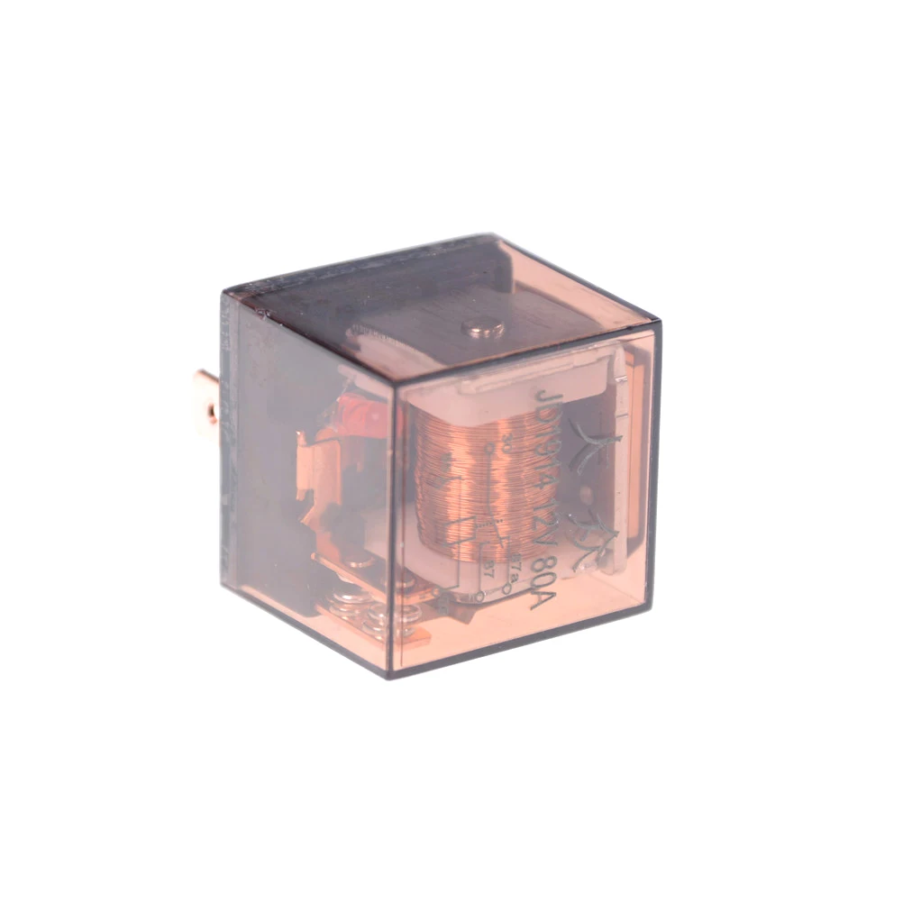 80A 100A Car Relays High Capacity Switching DC 12V 24V Waterproof Automotive Relay 5Pin SPDT Car Control Device