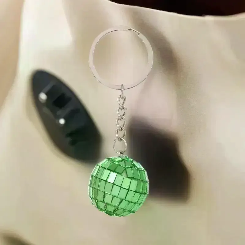 Винтажный-мини-диско-шар-декор-брелок-для-ключей-украшения-для-детских-автомобилей