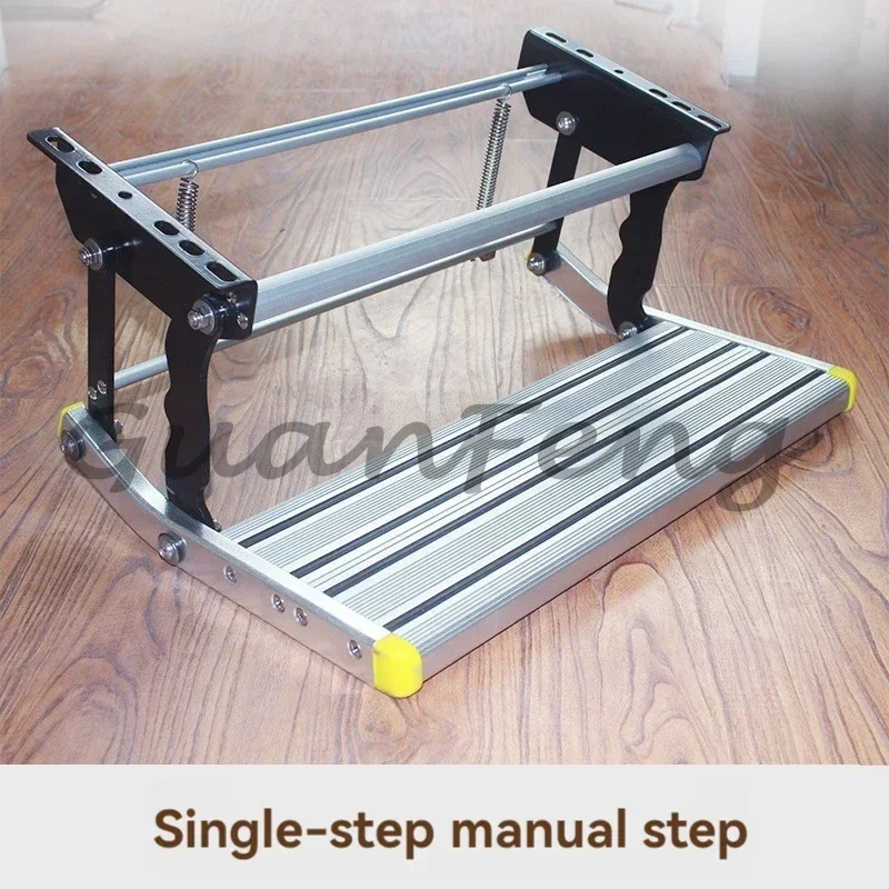 Upgraded RV Electric Folding Aluminum Step, Bed Actuator for Camper Van Modification