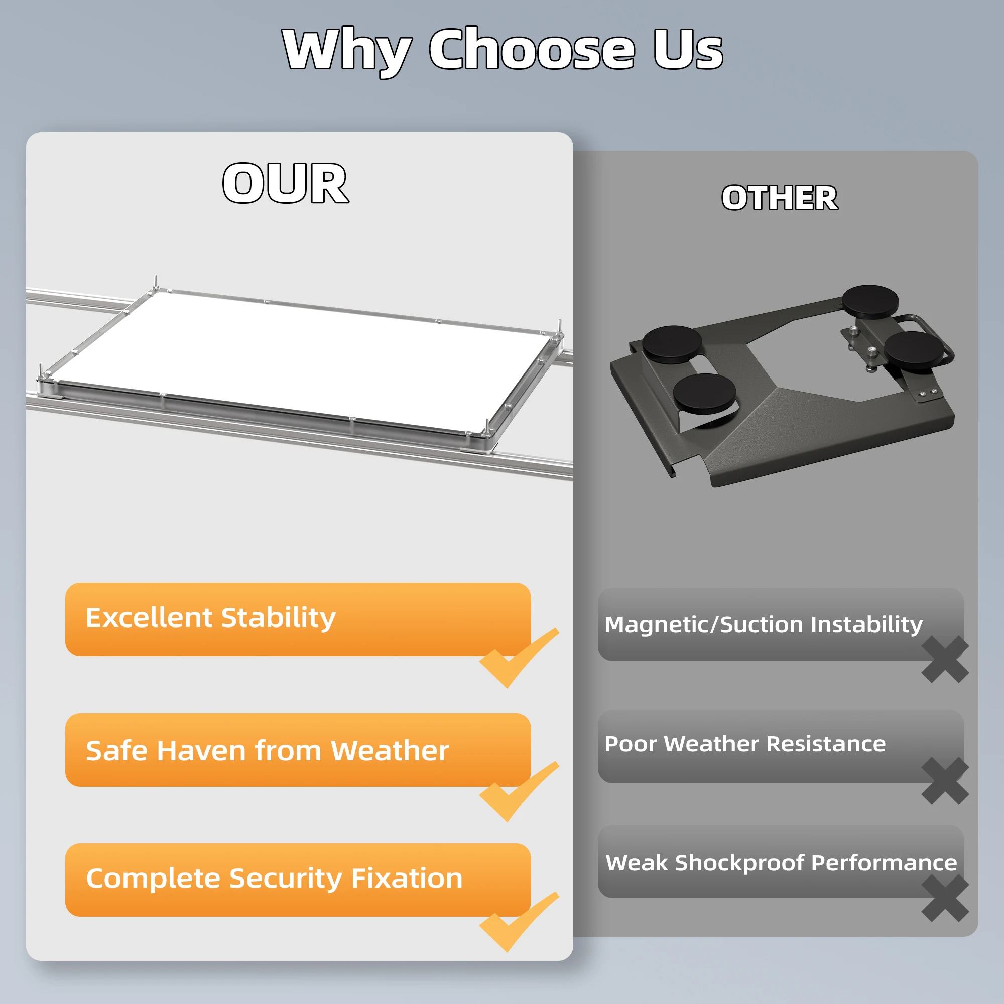 Starlink Gen 3 Mount Roof Mount للسيارة والقارب طقم الأقمار الصناعية المقاوم للماء لـ Starlink Dish و Standard Gen 3 #5