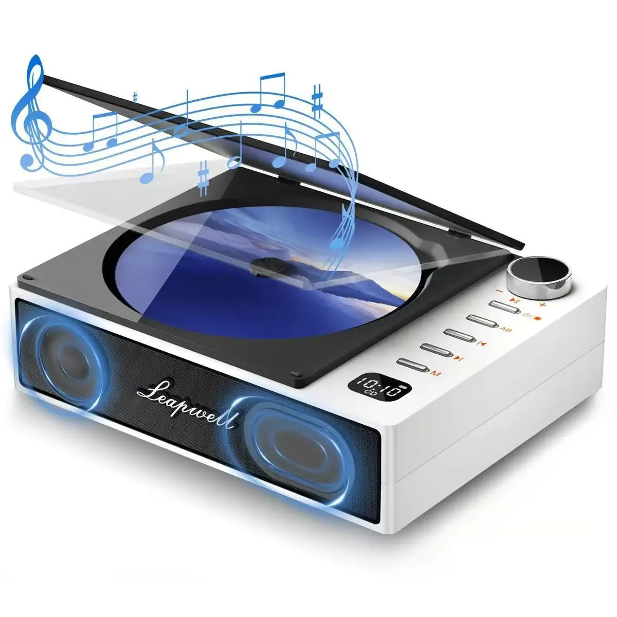 Student's Dream: Cd Player with Bluetooth Streaming - Perfect for Album Lovers! Ideal Birthday Gift