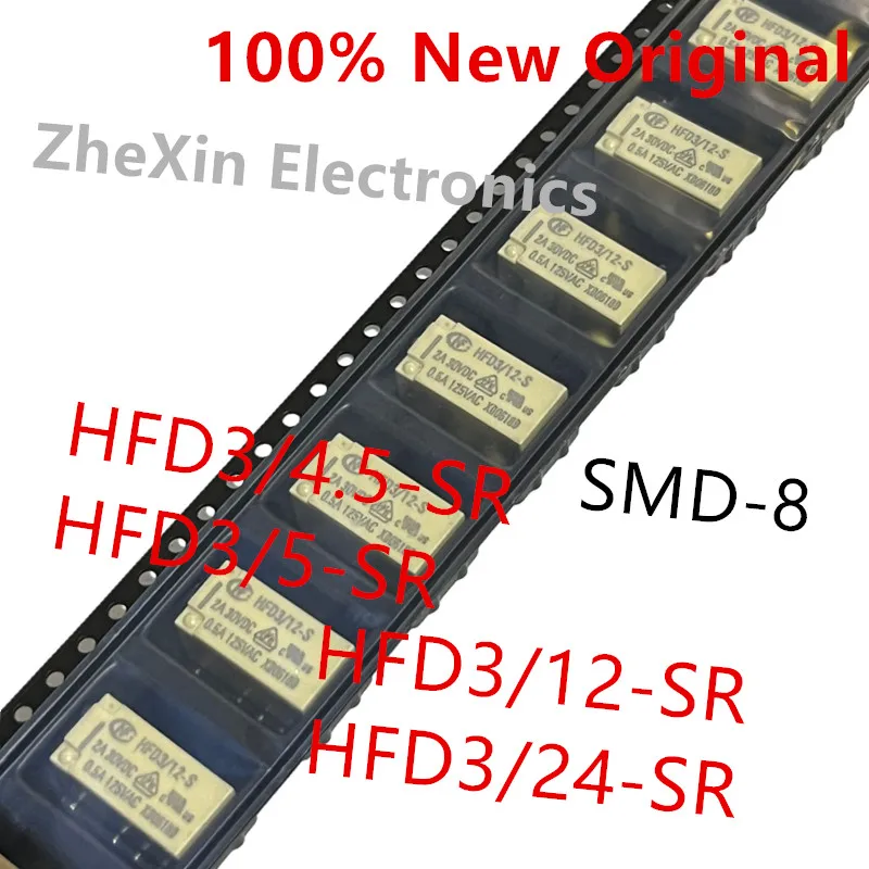 

10PCS/Lot HFD3/4.5-SR 、HFD3/5-SR 、HFD3/12-SR 、HFD3/24-SR New Original Signal Relay HFD3/24-S、HFD3/12-S、HFD3/5-S、HFD3/4.5