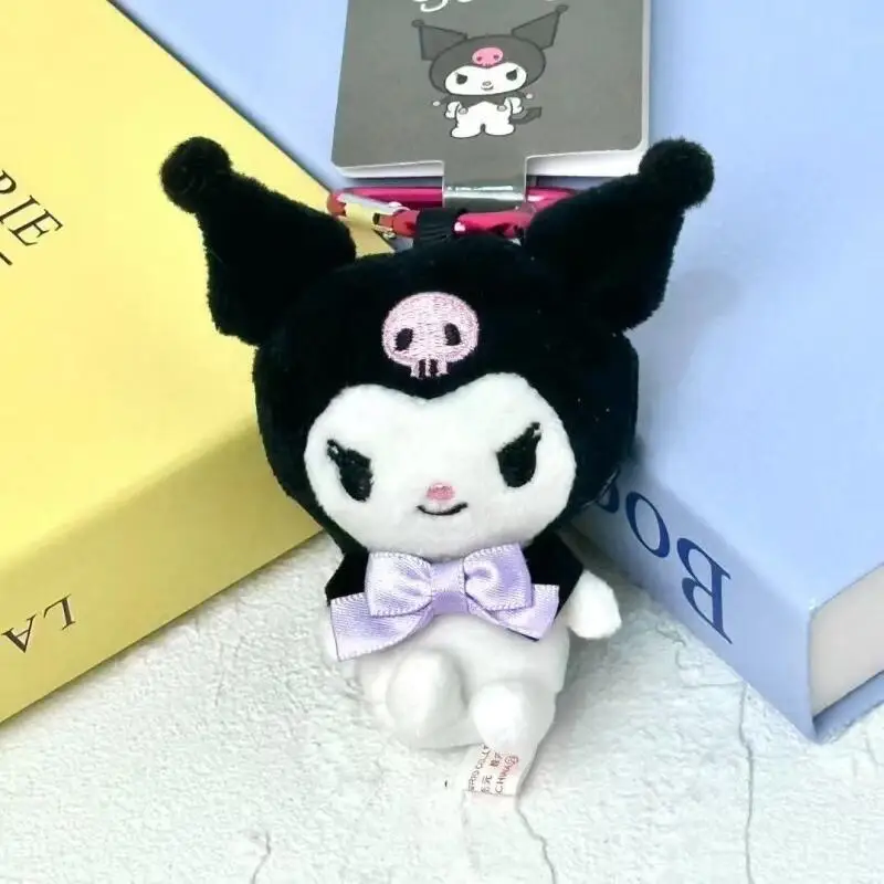 Kawaii Chocochat Hello Kitty Plush Toys Keychain Cartoon Usahana Kero Kero Keroppi Backpack Pendant Doll Friends Birthday Gift view 3