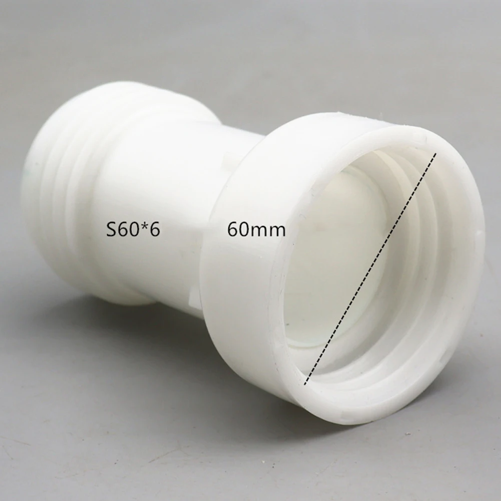 S60x6 IT To AG Coarse Thread IBC Adapter IBC Ton Barrel Extension Joint Plastic Joint Dust Drain Tube Discharge Outlet Adapter