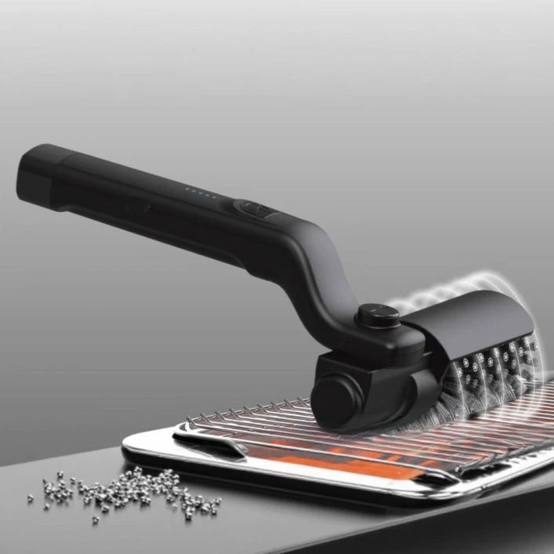 Electric BBQ Grill Cleaning Brush Heavy Grease Removal Barbecue Rack Cleaning Tool