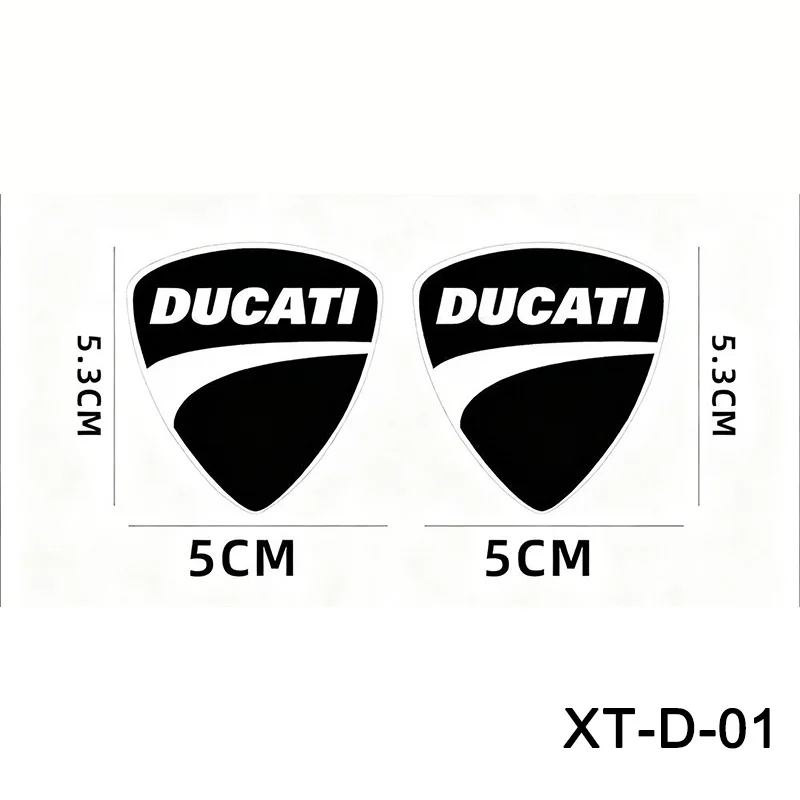 

Motorcycle Waterproof Stickers Decals Reflective Motorcycle helmet Body Sticker For Ducati Scrambler 950 1100 1260 Sport Monster