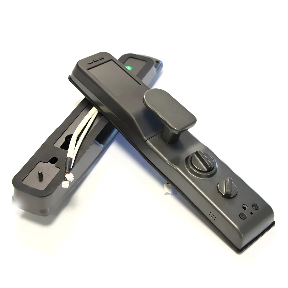 Automatic Electronic Fingerprint & 3D Face Recognition Smart Lock Key Card Access WIFI Connected TTlock Digital Door Lock Camera