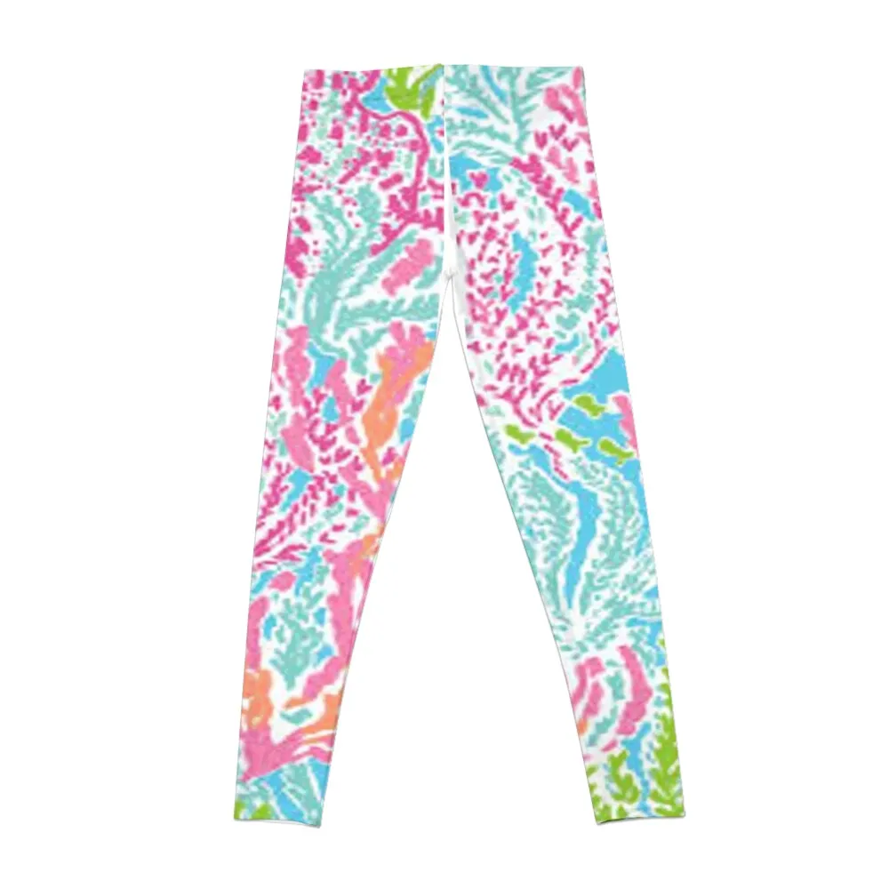 Lilly Inspired Print Leggings Women's trousers legings for fitness gym wear Female legging pants Womens Leggings