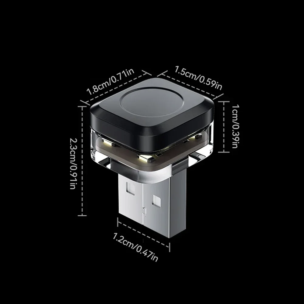 سيارة الداخلية المحيطة مصباح لتهيئة الجو USB LED سيارة الإضاءة مصباح إشارة القراءة مصباح الديكور السيارات تصفيف السيارة Amagi